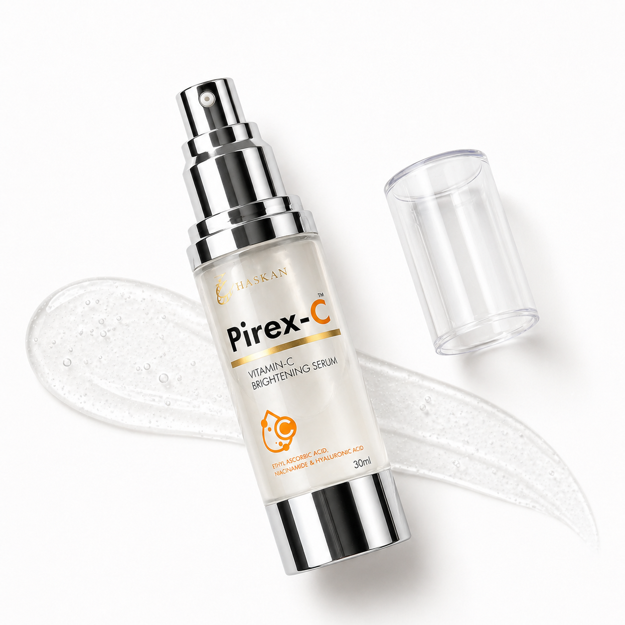 Pirex-C Brightening Serum — part of the Haskan Summer Skin Defense Kit